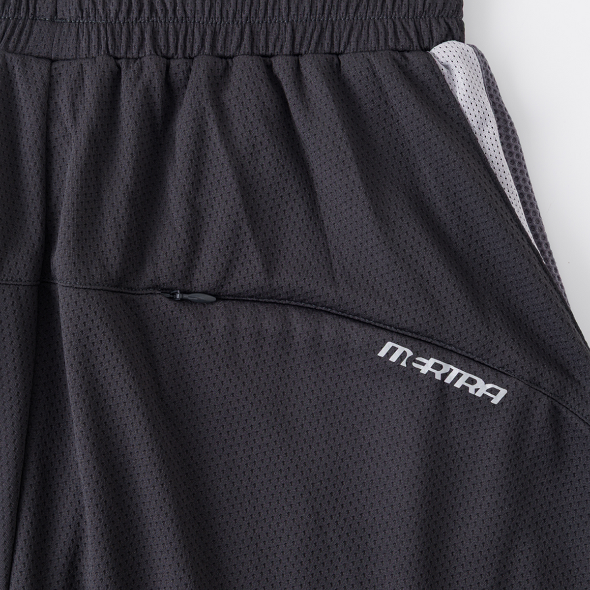 Tri-Mesh Sport Shorts (Grey)