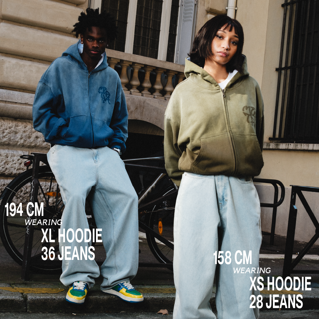 Fleece Lined Hood (Blue)