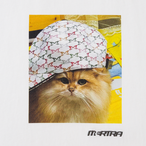 Cat In Da Hat Tee (White)