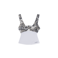 Women's Hybrid Tank (Camo/White)