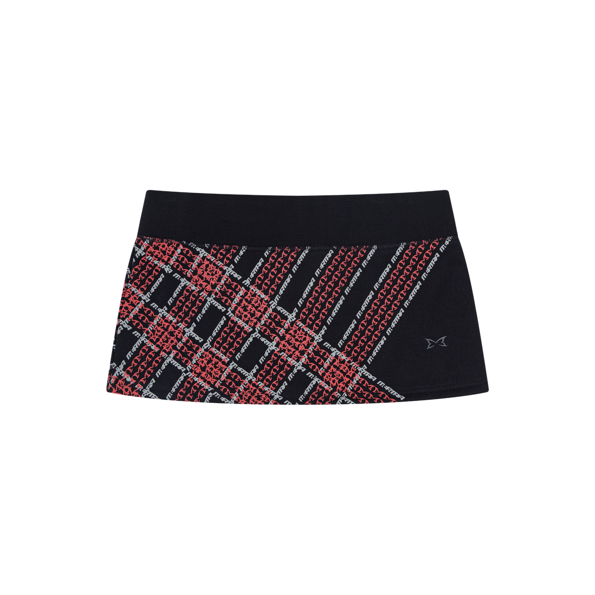 Women's Crosscut Polo (Black / Red)