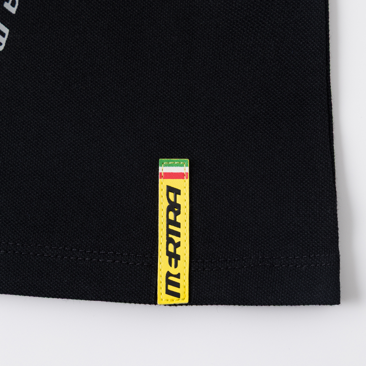 Women's Crosscut Polo (Black / Red)