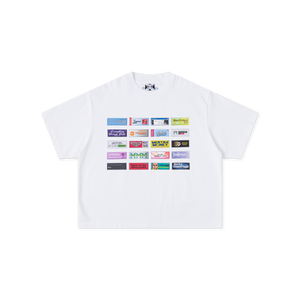 Archive Banner Tee (White)