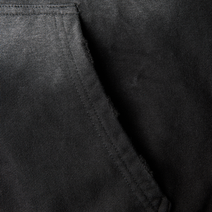 Fleece Lined Hood (Black)