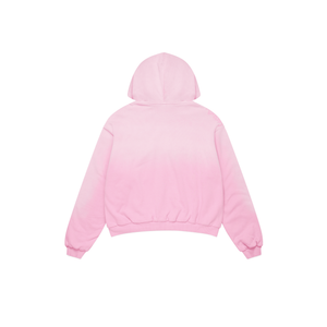 Fleece Lined Hood (Pink)