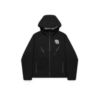 Monogram Shell Jacket (Black)