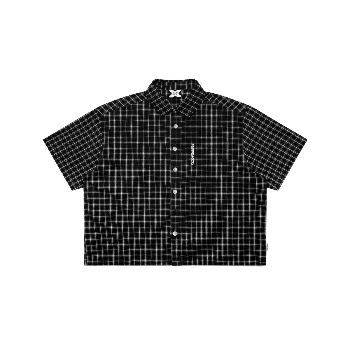 Plaid Shirt (Black)