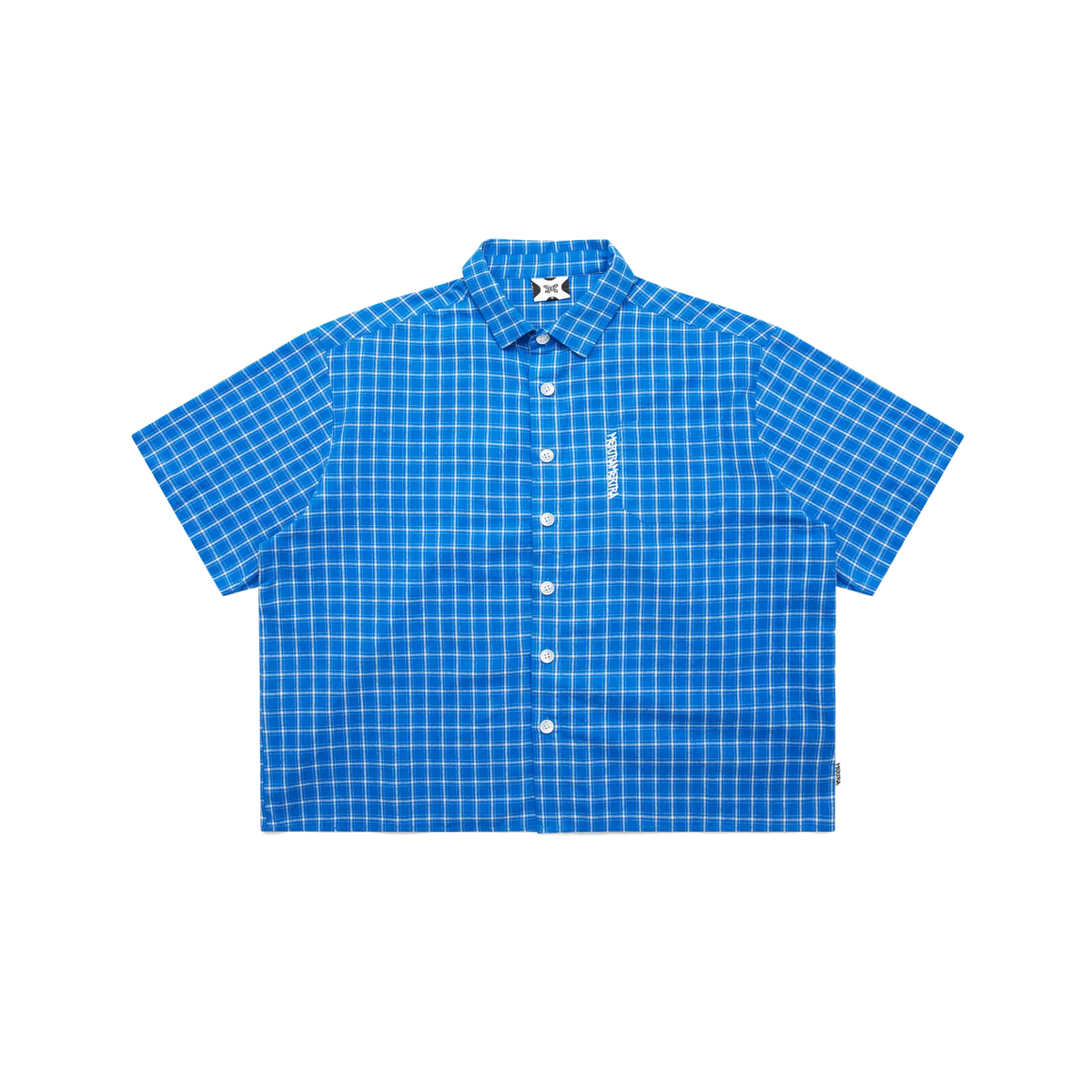 Plaid Shirt (Lapis)