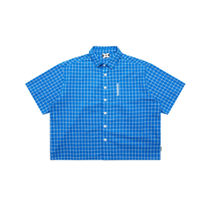 Plaid Shirt (Lapis)