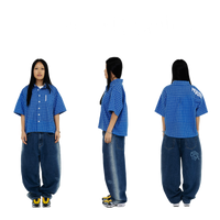 Plaid Shirt (Lapis)