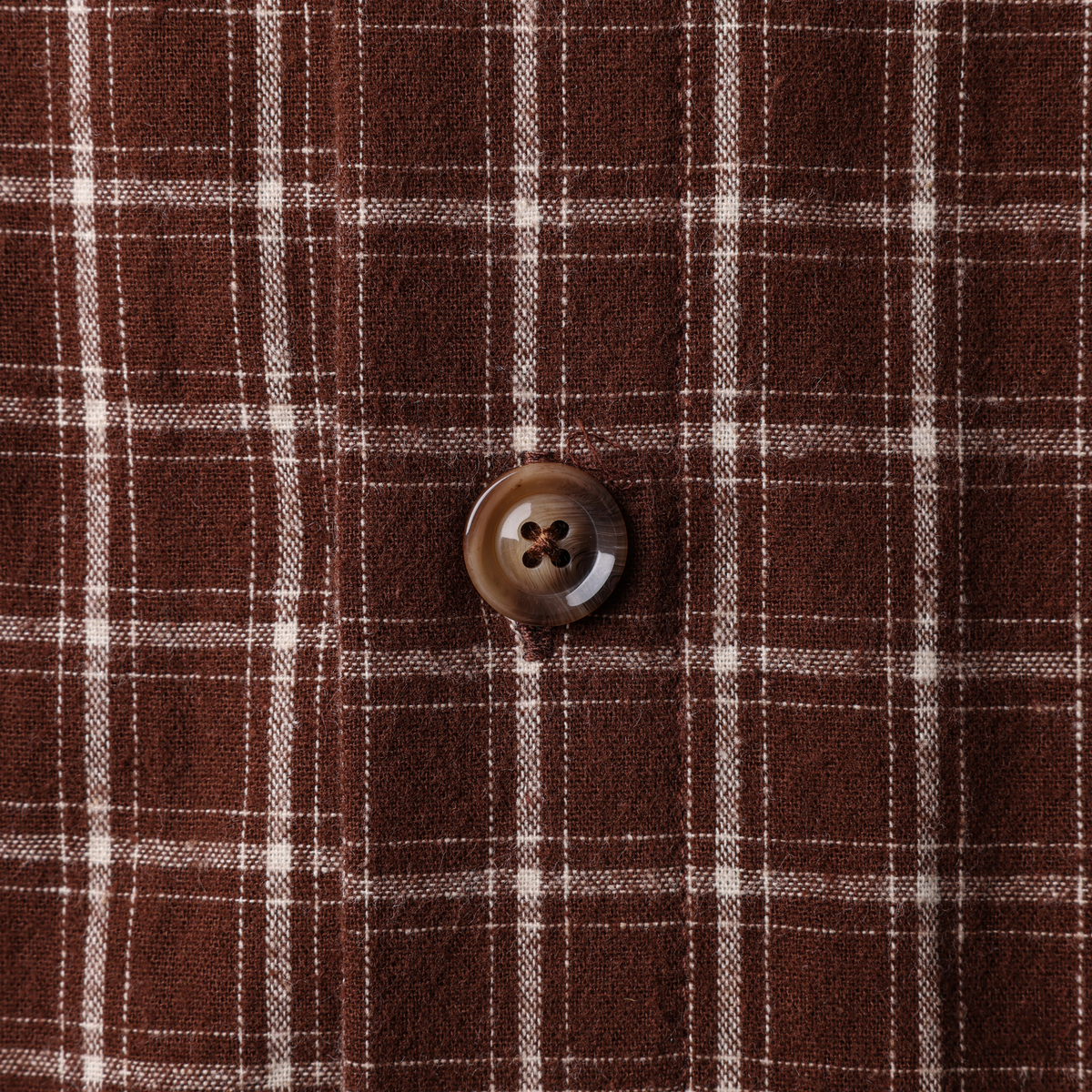 Plaid Shirt (Brown)