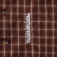 Plaid Shirt (Brown)