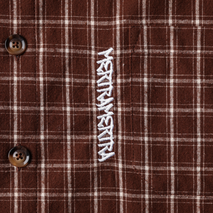 Plaid Shirt (Brown)