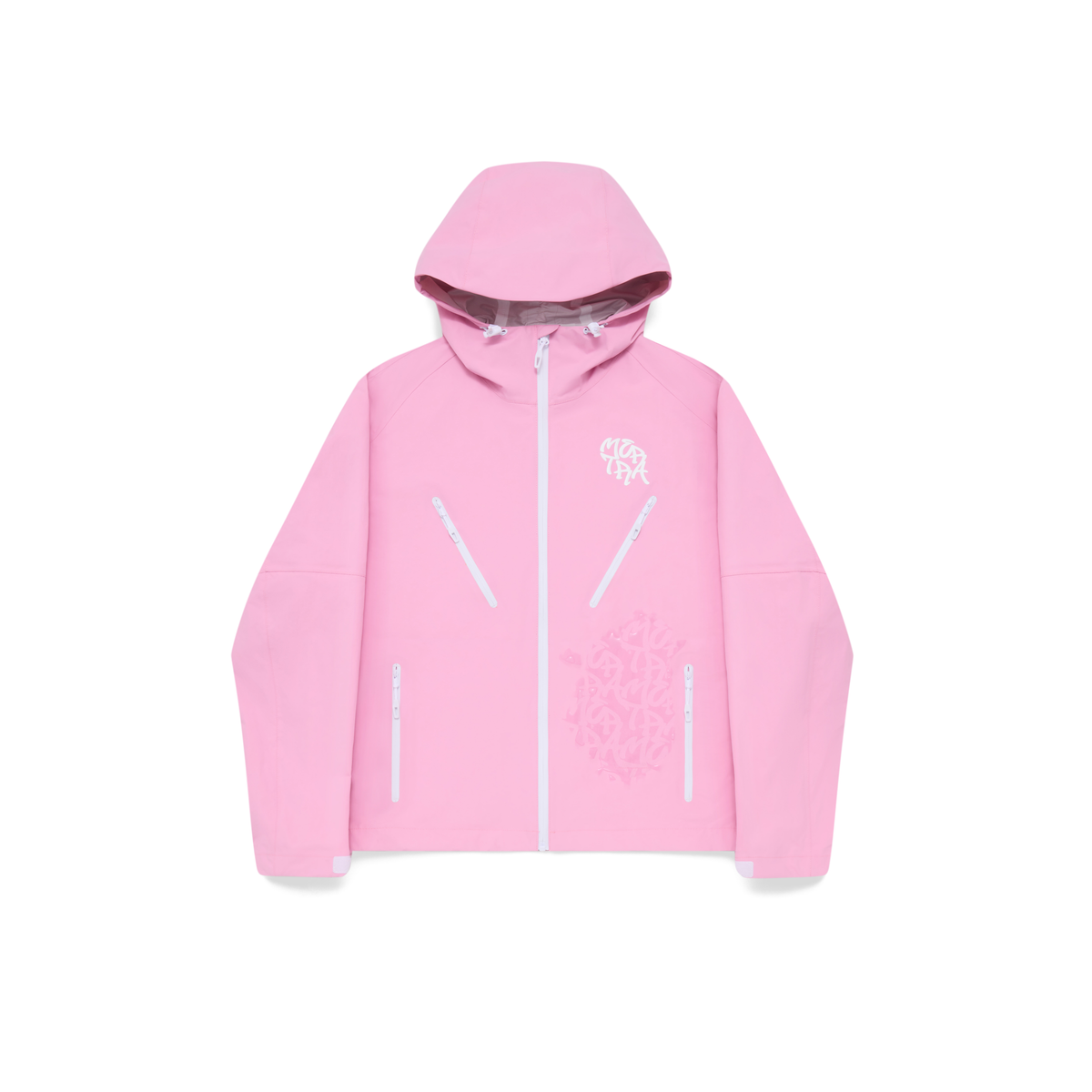 Monogram Shell Jacket (Pink)