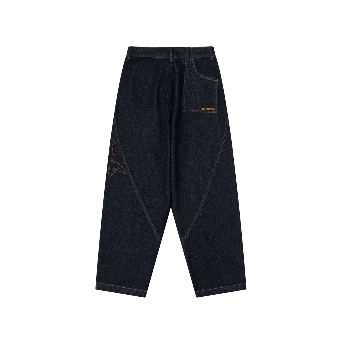 Reverse Bigstep Denim (Indigo / Gold)