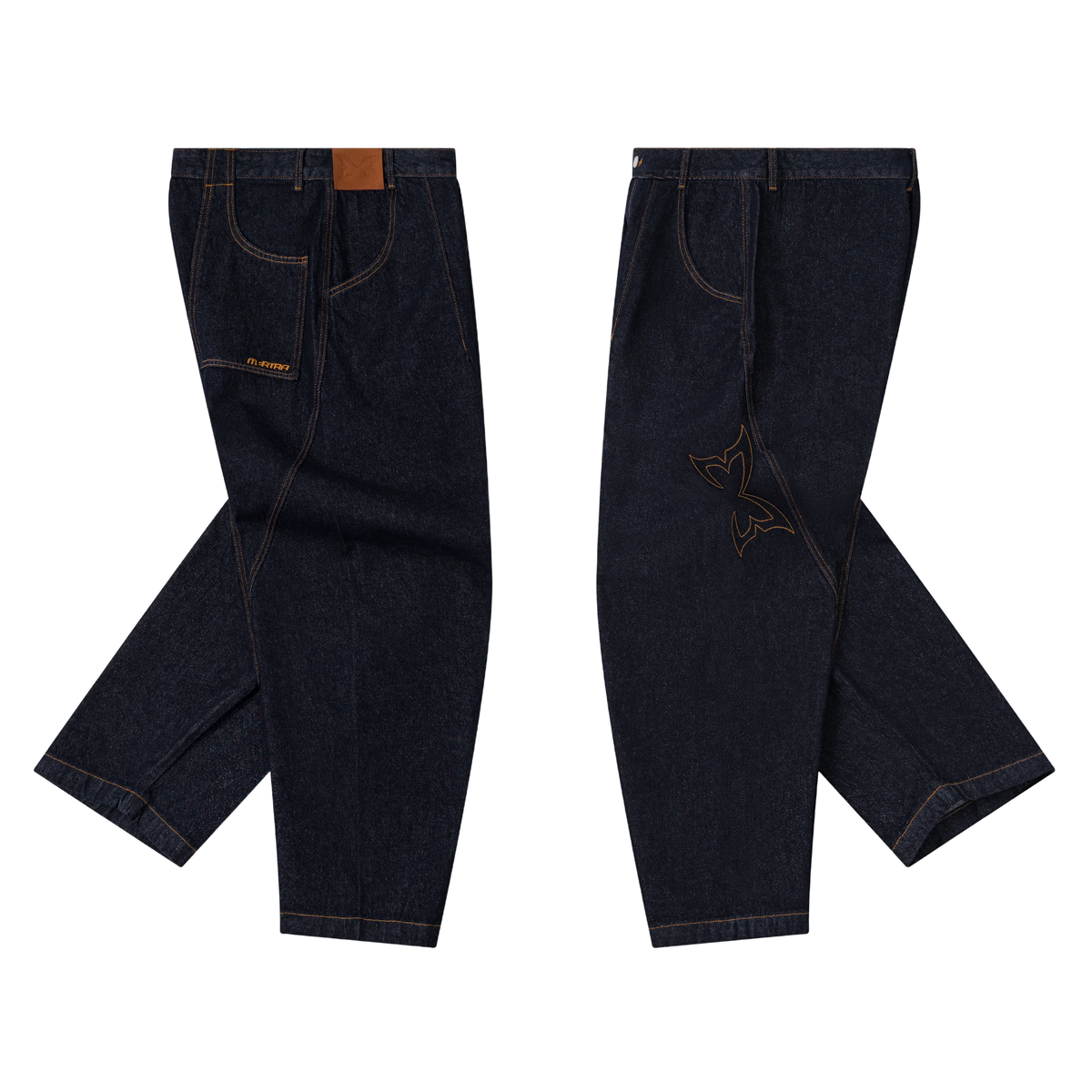 Reverse Bigstep Denim (Indigo / Gold)