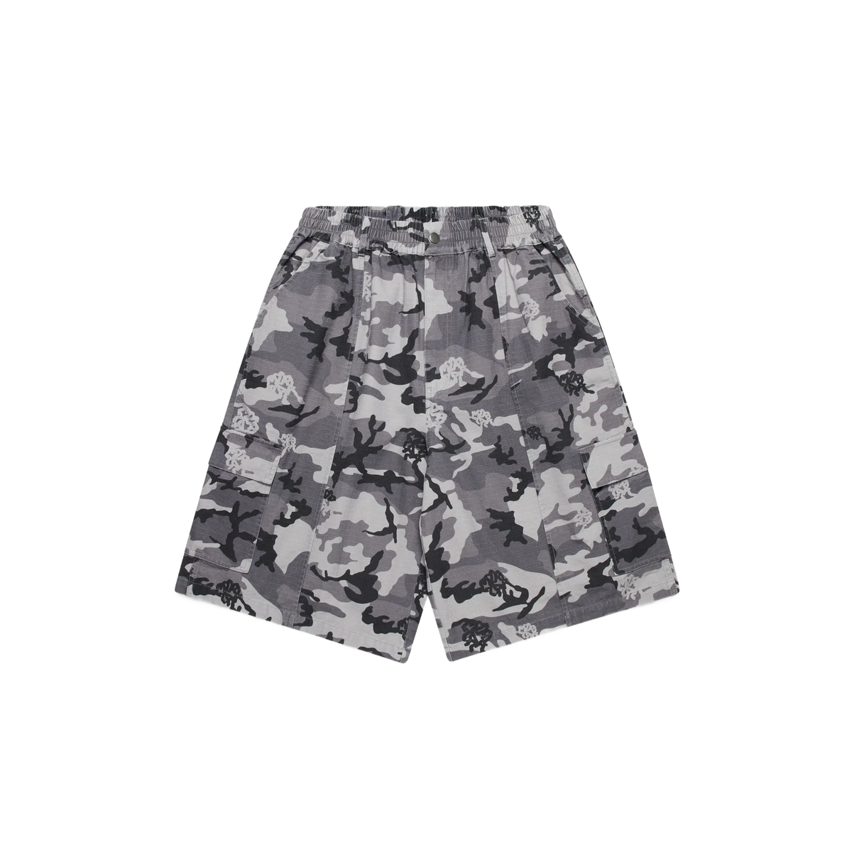 Ripstop Cargo Shorts (Grey Camo)