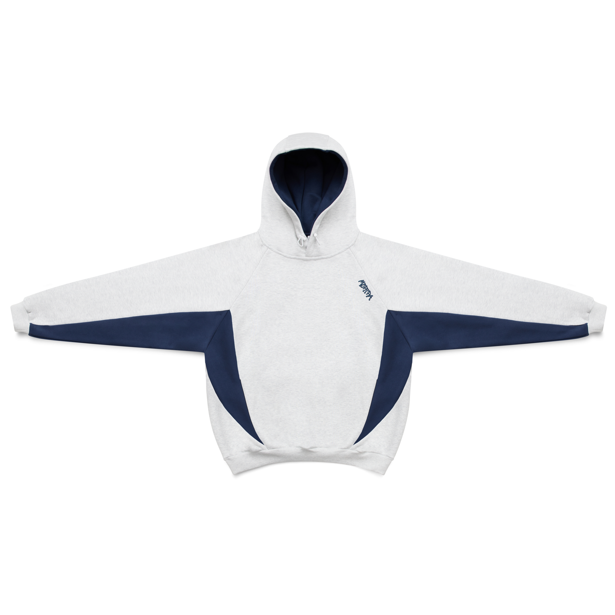 Bigstep Hood (Grey / Navy)