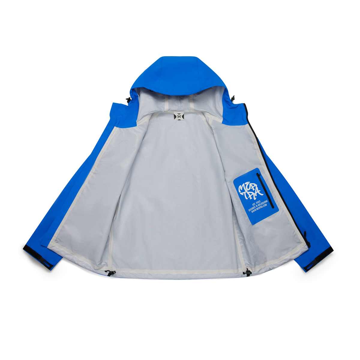 Monogram Shell Jacket (Blue)