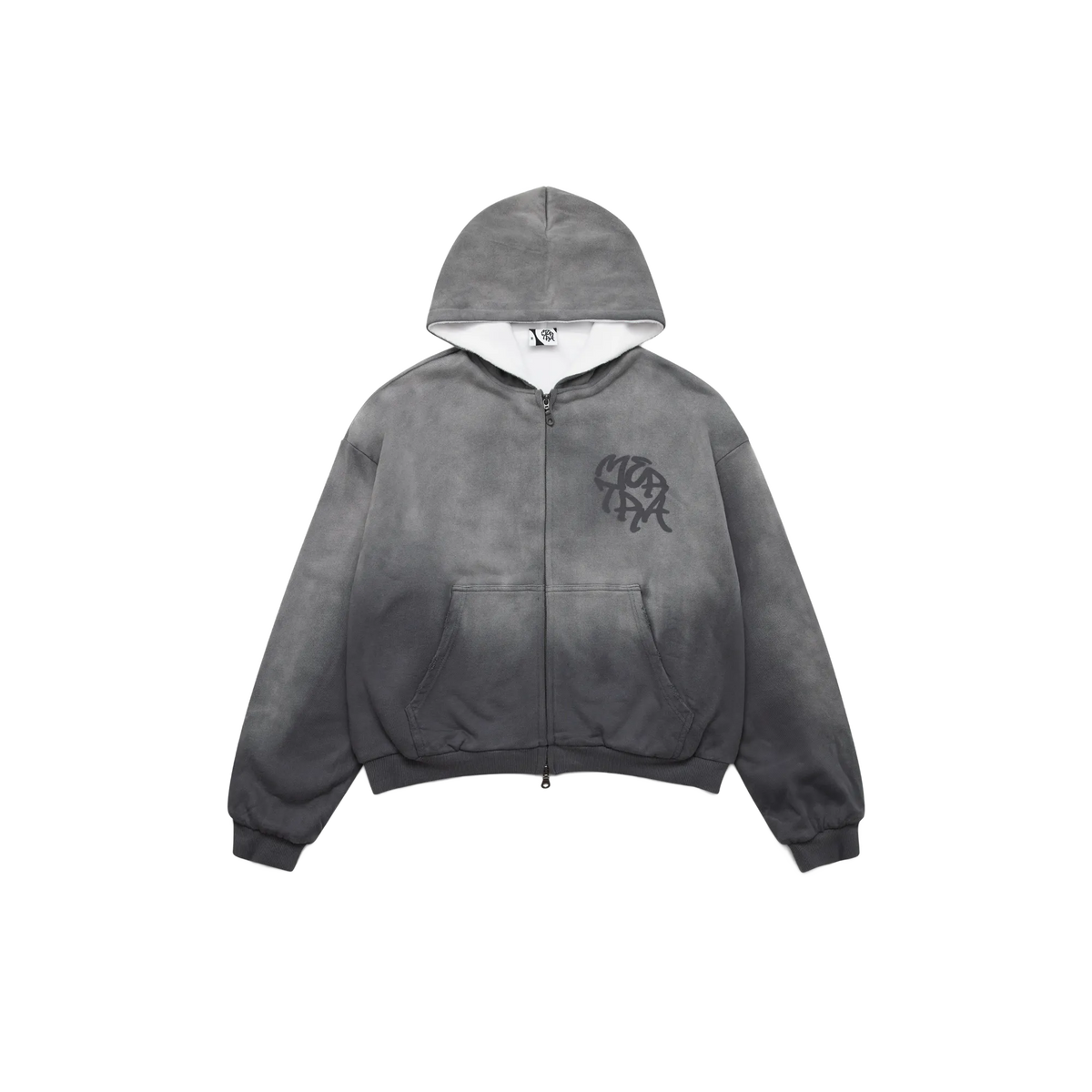 Fleece Lined Hood (Grey)