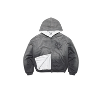 Fleece Lined Hood (Grey)