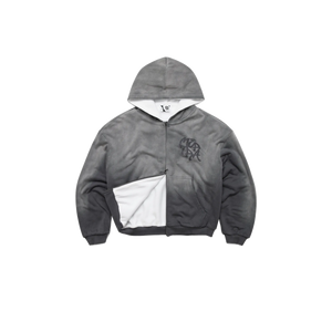 Fleece Lined Hood (Grey)