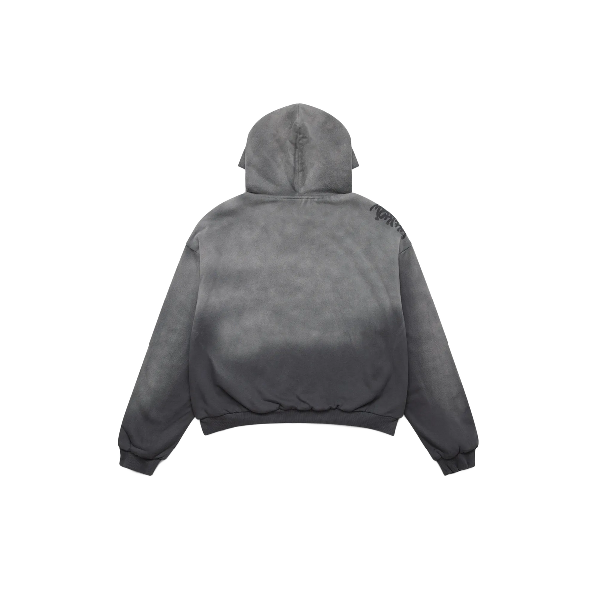 Fleece Lined Hood (Grey)