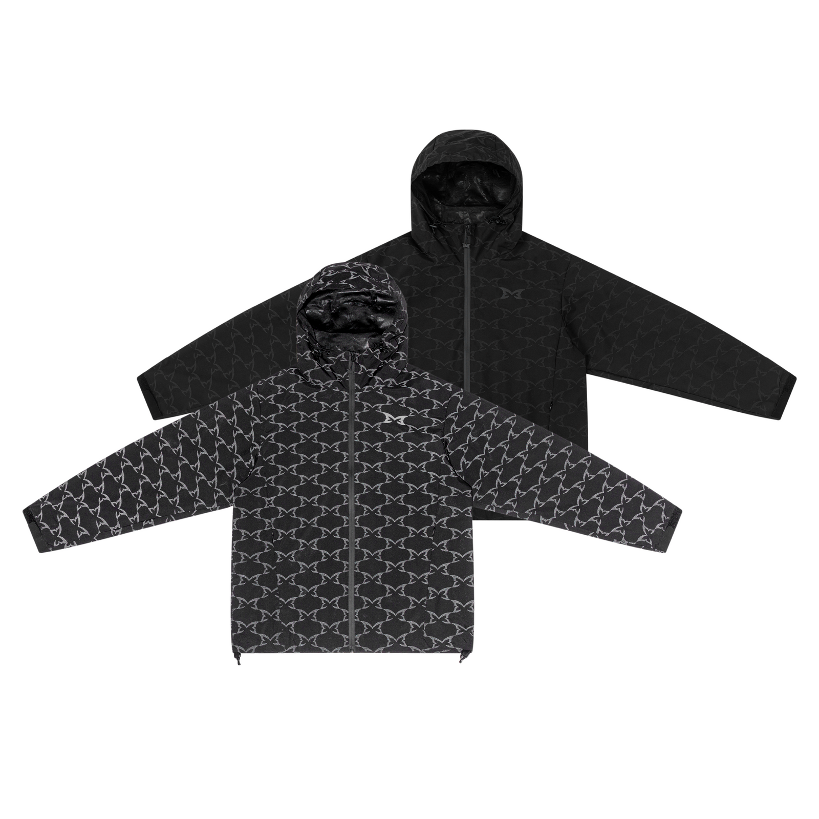 Reflective Monogram Jacket (Black)