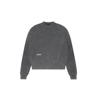 Waffle Knit (Washed Grey)