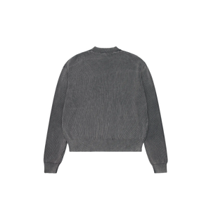 Waffle Knit (Washed Grey)